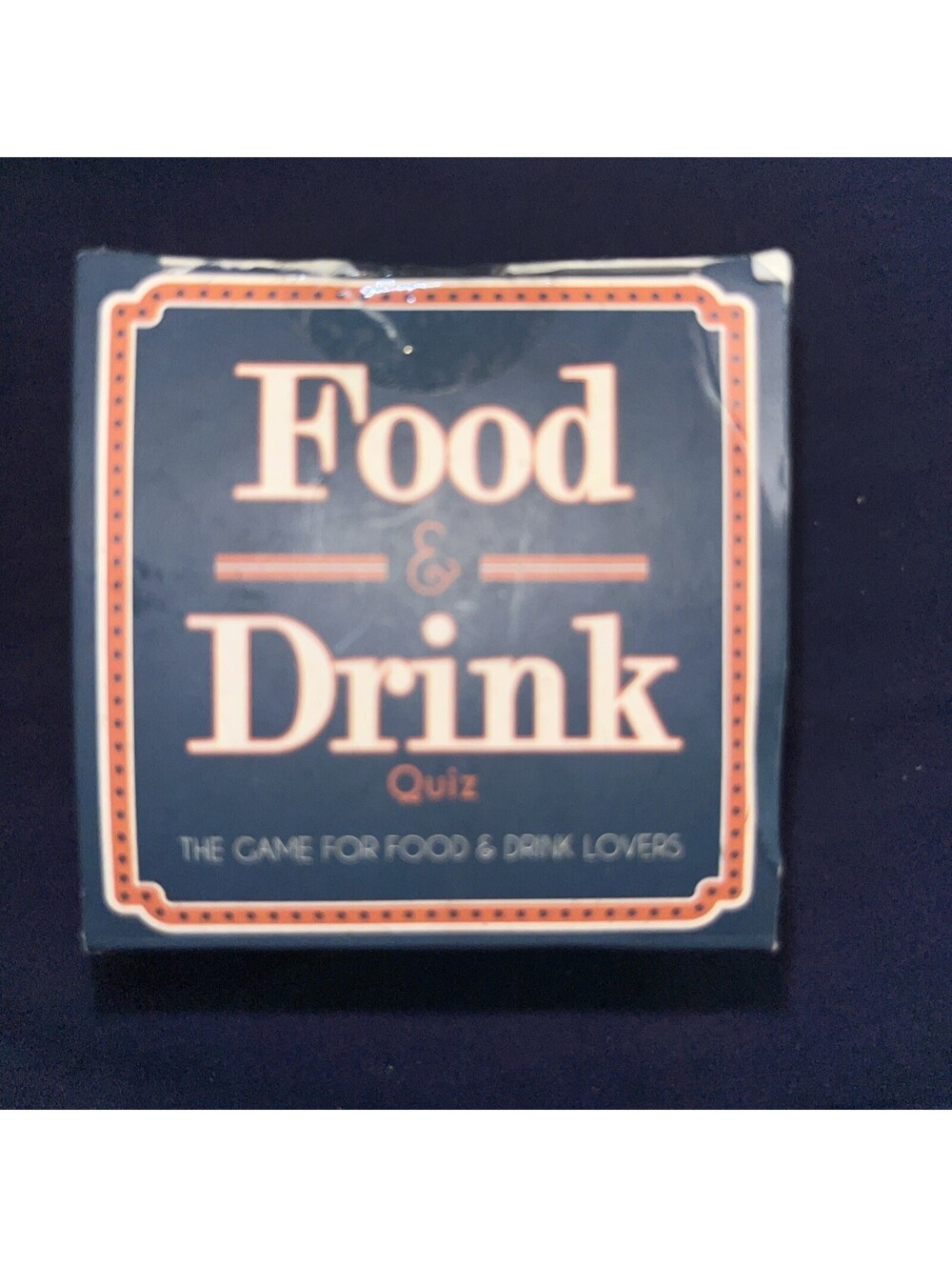 Food & Drink Quiz Card Game - Family Fun